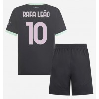 AC Milan Rafael Leao #10 Tredje Dräkt Barn 2024-25 Kortärmad (+ Korta byxor)